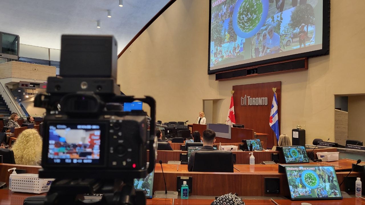 Live event coverage from behind the camera